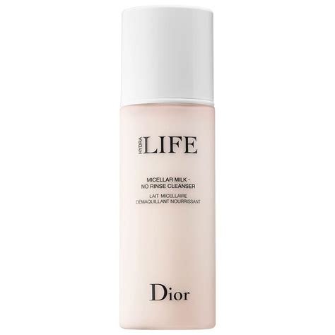 dior micellar milk no rinse cleanser